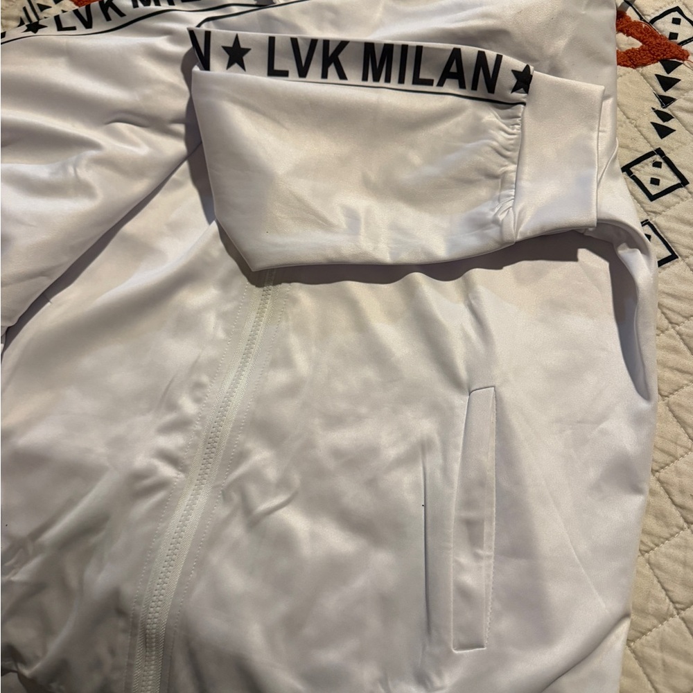 LVK Milan White Jacket